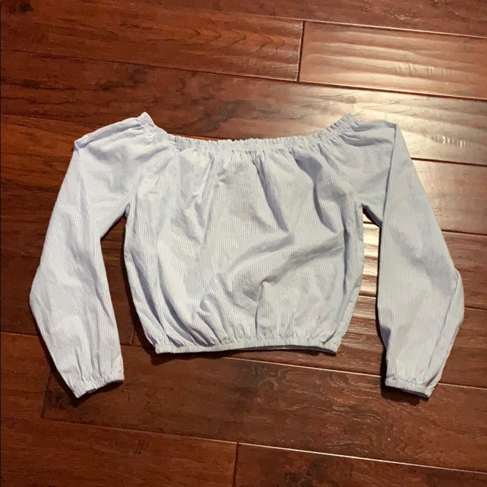 Off the shoulder Brandy Melville top